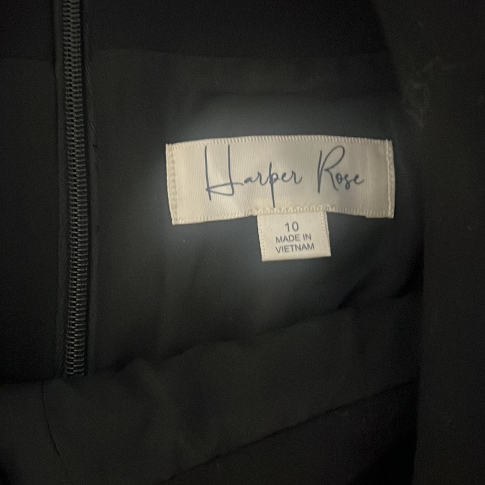 NWT Harper Rose Stand Collar A-Line Dress Size: 10 - Picture 7 of 8